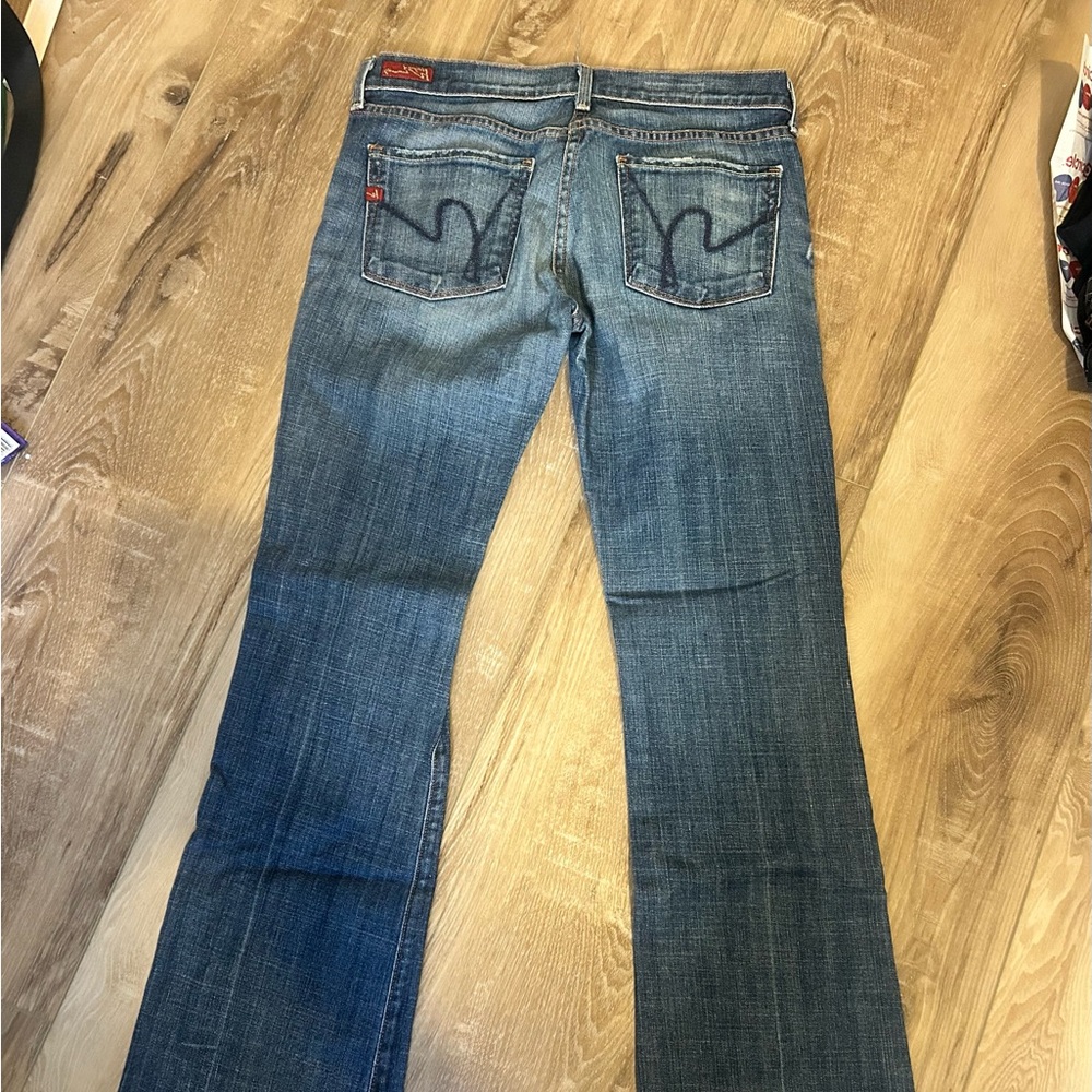 Citizens of Humanity Boot Cut Jeans with Subtle Fading size 28